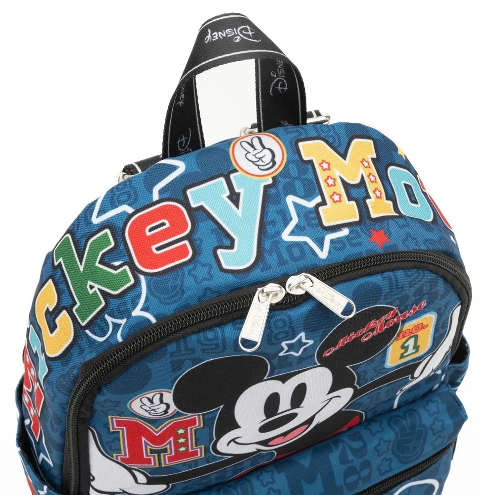NEW WondaPop Disney Mickey Mouse Nylon Disneyland Adult Kid Mini Backpack